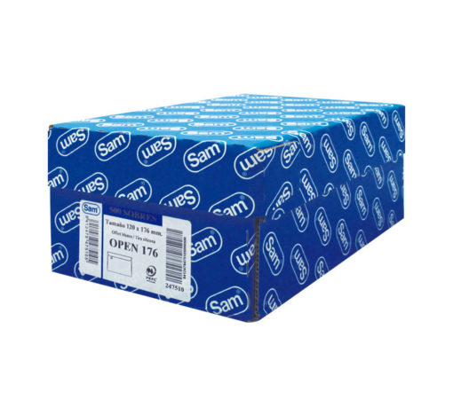 Caja 500 sobres 120x176 Sam